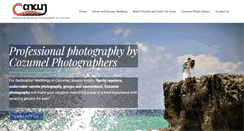 Desktop Screenshot of cozumelphotographers.com