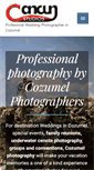 Mobile Screenshot of cozumelphotographers.com